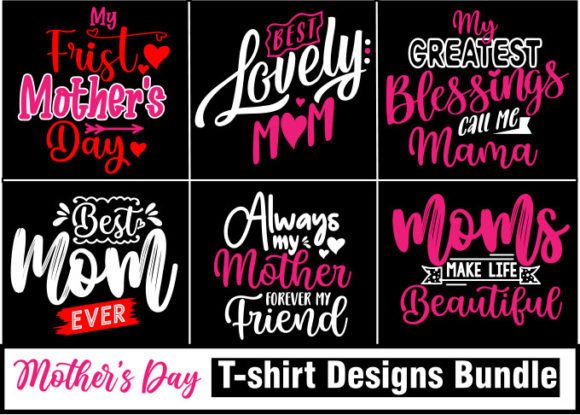 A Design Review of the Mother’s Day T-shirt Designs Bundle