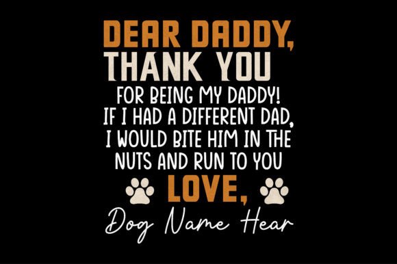 A Designer’s Review: Dog Father’s Day Graphics for T-Shirt Designs & Branding