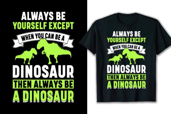A Dinosaur SVG for Branding Beyond T-Shirt Graphics