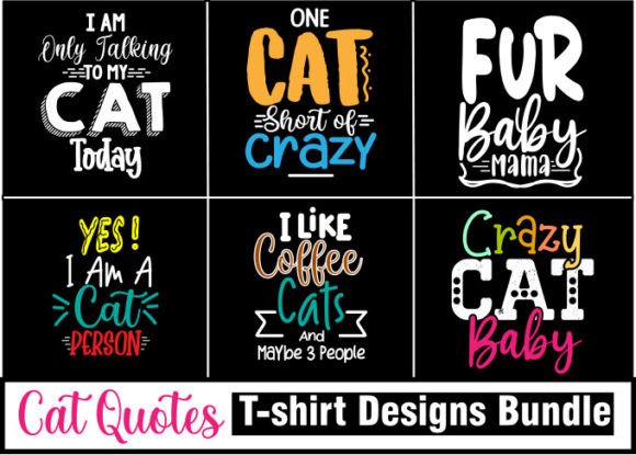 A Graphics Review: The Cat T-shirt Designs Bundle