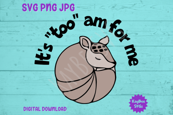 A Sleepy Armadillo Design Perfect for Early Risers