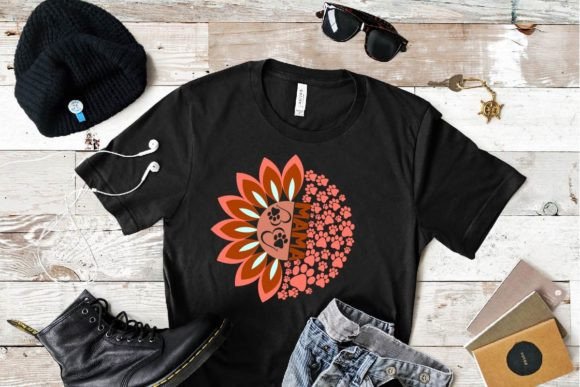 A Versatile Personalized Dog Mom Graphic for T-Shirt Designs & Content