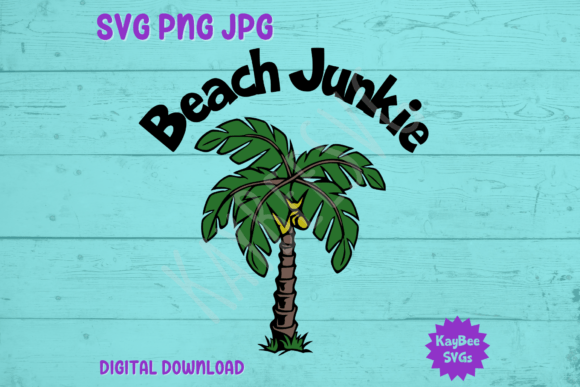 Beach Junkie Graphics: A T-Shirt Design Asset Review