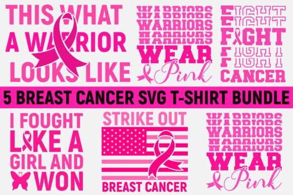 Breast Cancer SVG T-Shirt Bundle 3: A Brand Designer's Review