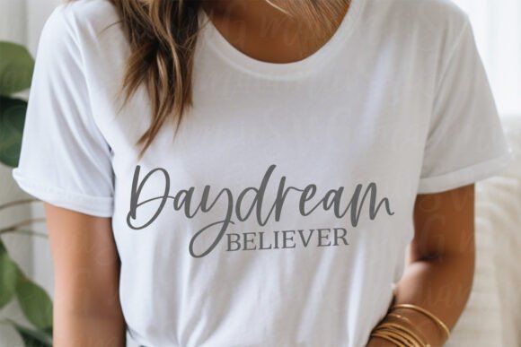 Daydream Believer SVG: A Modern Graphic for T-Shirt Designs