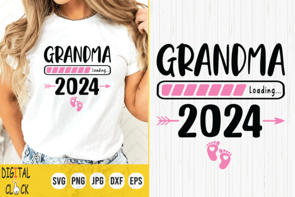 Grandma Loading 2024: A Graphic Design Asset Review