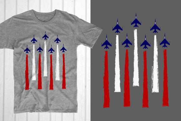 Patriotic T-Shirt Design Graphics for Men