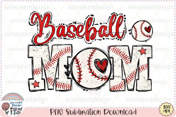 Retro Graphics for a Baseball Mom’s Boutique Brand