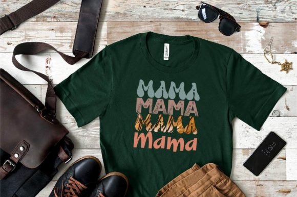 Reviewing a Retro Mama Graphic for T-Shirt Designs