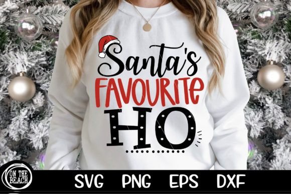 Santa’s Favorite Ho Graphics for Branding & T-Shirt Designs