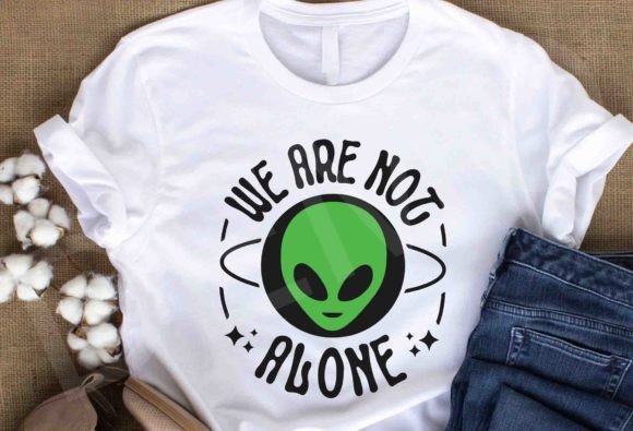Space Hunter Believe UFO Graphics for T-Shirt Designs