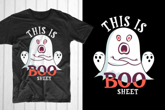 This is Boo Sheet. Halloween Night: A Graphic for Seasonal Branding